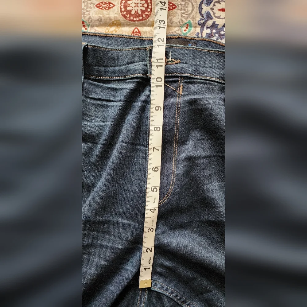 Paige Federal Jeans Men's 40x34 Cellar DNM521‎ Dark Wash Straight Stretch Denim